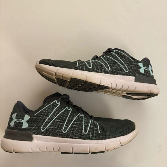 Under Armour Womens Thrill 3 1295770-076 Green Running Shoes Sneakers Size 9.5 - Picture 1 of 8